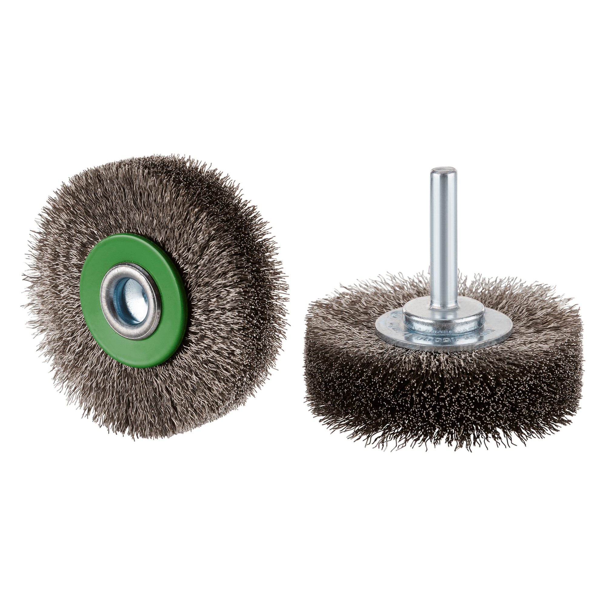10 x RHODIUS Stahlbürste Drahtbürste Rundbürste ERBW Ø 60 mm
