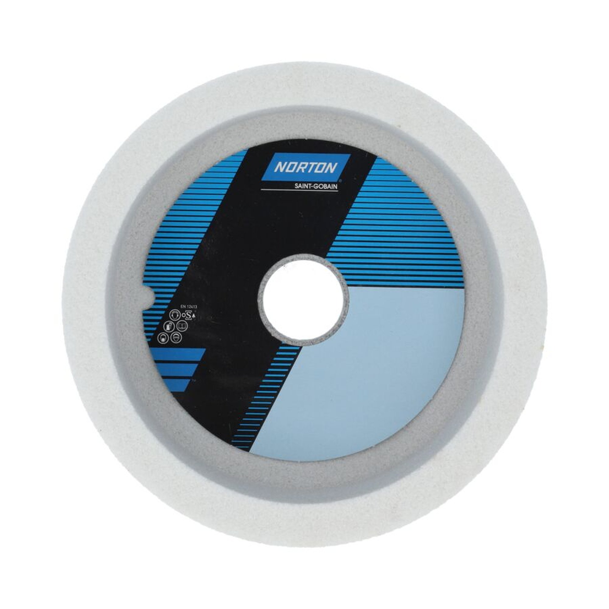 2 x Norton Töpfe & Teller 38A zum Werkzeugschleifen 38A 46 H VS, robust & effizient