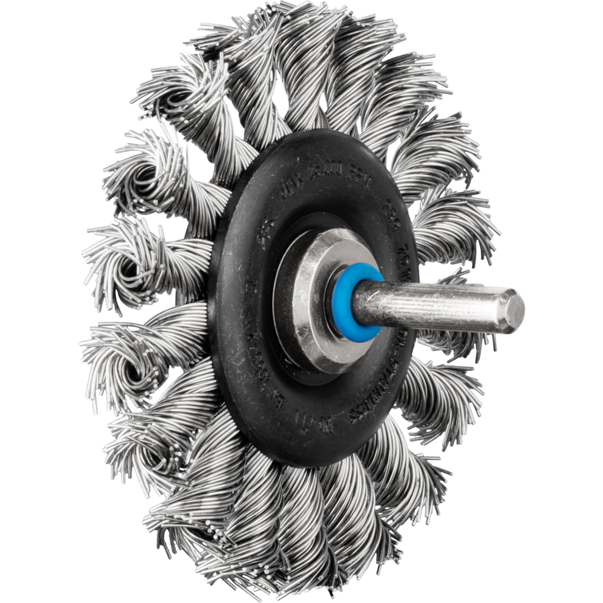 10 x PFERD Rundbürste mit Schaft, gezopft RBG 7012/6 INOX 0,50