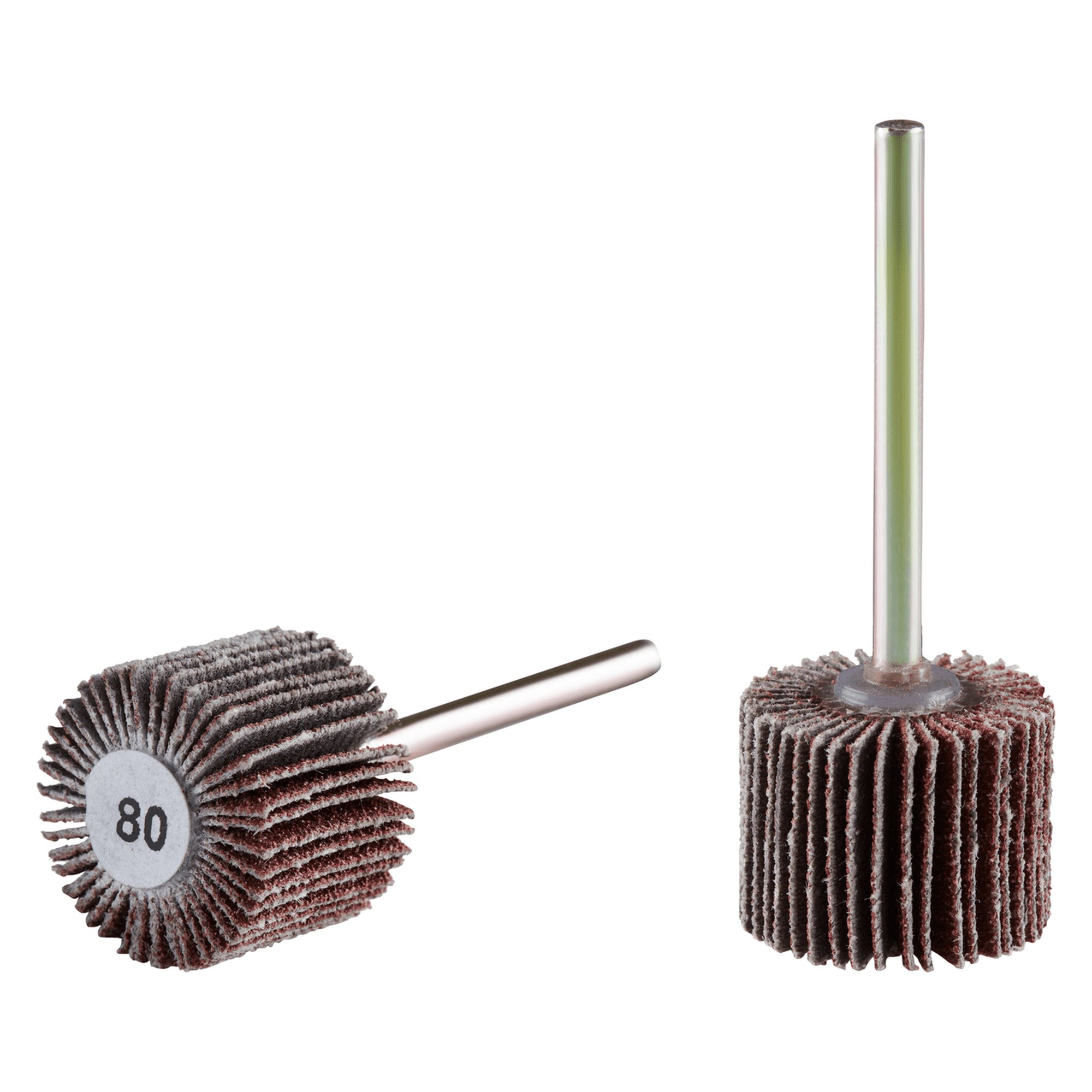 10 x RHODIUS Fächerschleifer Schleifmop FS MINI Ø 20 mm Körnung 120