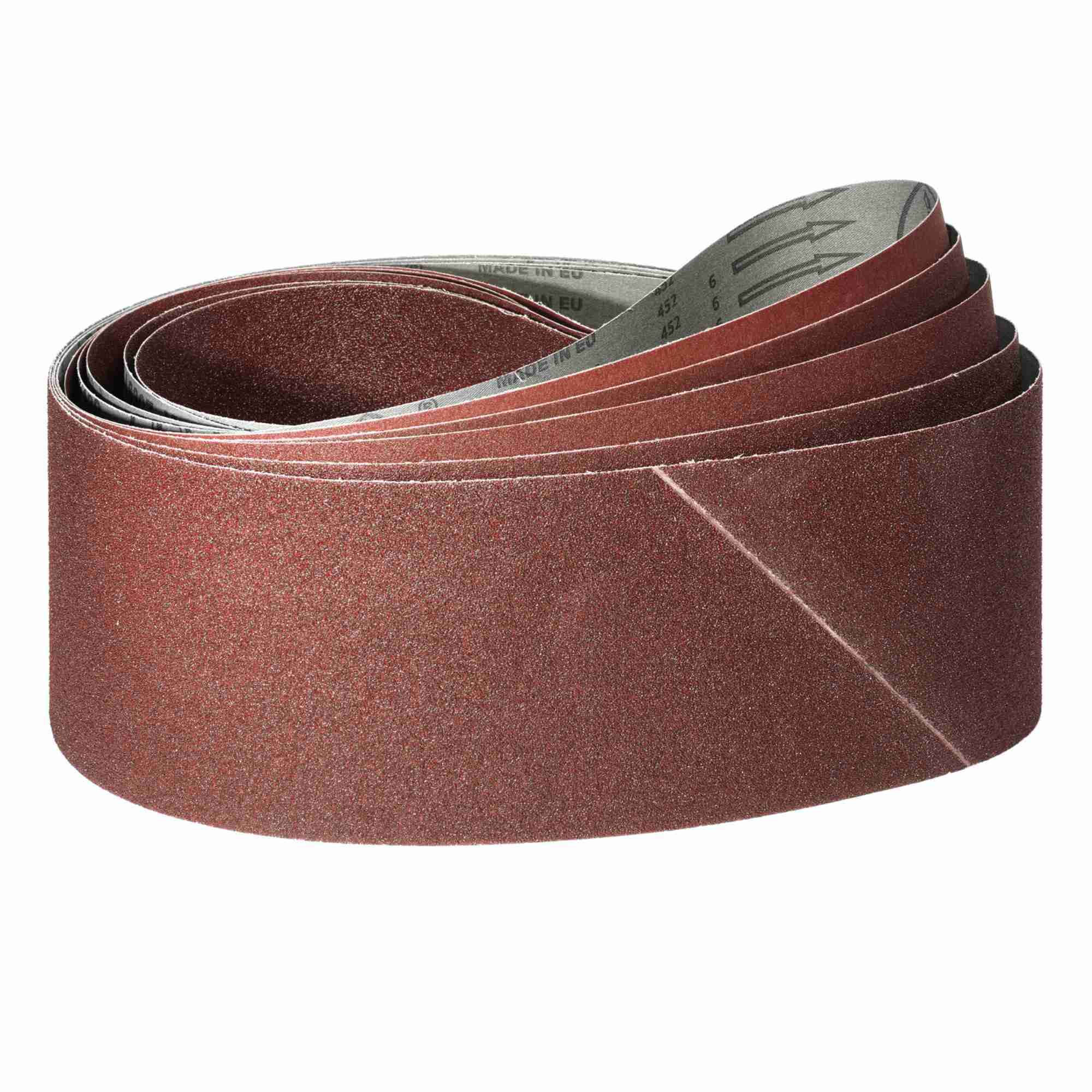 Klingspor Schleifband Profi-Set Korund | gemischte Körnungen 40/60/80/120/180 für Bandschleifer | Alle Maße wählbar