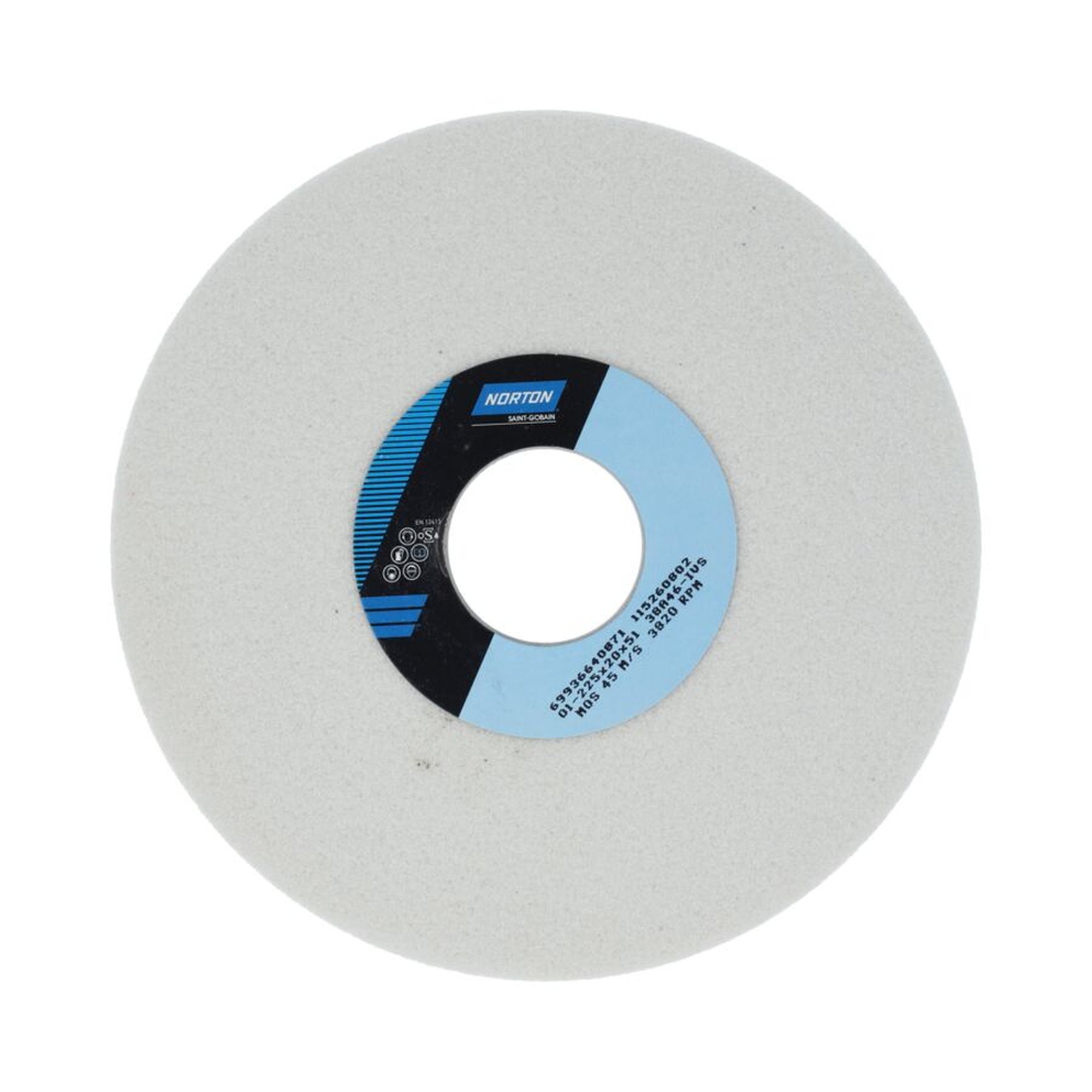 Norton Scheiben 38A 46 I VS zum Werkzeugschleifen - Hochwertige Schleifscheiben