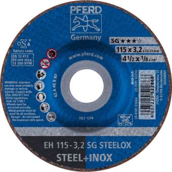 25 x PFERD Trennscheibe EH 115-3,2 SG STEELOX | 61332432