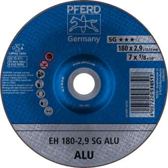 25 x PFERD Trennscheibe EH 180-2,9 SG ALU | 61323323