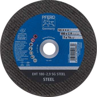 25 x PFERD Trennscheibe EHT 180-2,9 SG STEEL | 61326322