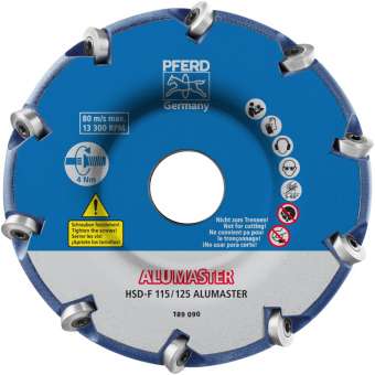 PFERD High Speed Disc ALUMASTER HSD-F 115/125 ALUMASTER | 22000009