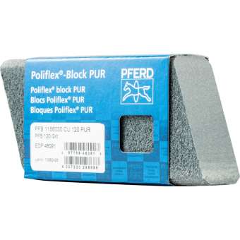 5 x PFERD Poliflex-Block PFB 1156030 CU 120 PUR | 41020120