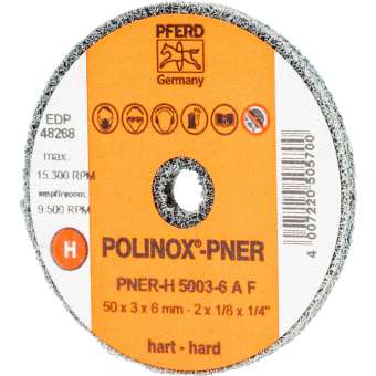 10 x PFERD POLINOX-Kompaktschleifrad PNER-H 5003-6 A F | 44691005