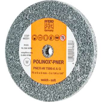 5 x PFERD POLINOX-Kompaktschleifrad PNER-W 7506-6 A G | 44691621