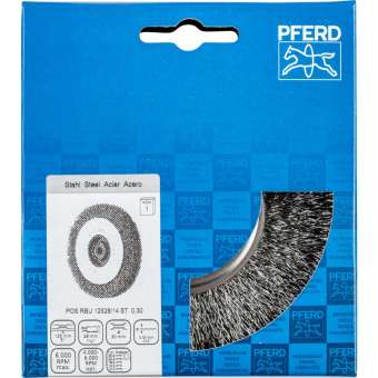 PFERD Rundbürste, ungezopft POS RBU 12528/14,0 ST 0,30 | 43701119